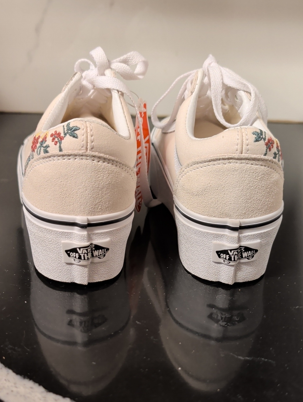 Vans Old Skool Stackform 'Floral Embroidery' Sneakers Size M3.5 W5 NWT MSRP $85 - Picture 8 of 11
